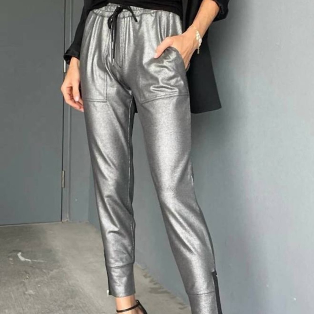 SIX/FIFTY Headliner joggers in silver
